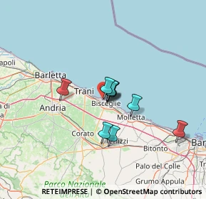 Mappa Panoramica Ugo Paternostro, 76011 Bisceglie BT, Italia (18.01417)