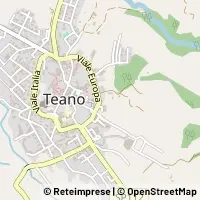 Mapa Teano