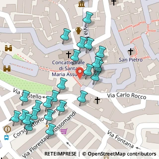 Mappa Via Castello, 71023 Bovino FG, Italia (0.05926)
