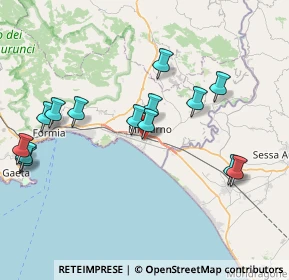 Mappa Traversa M. Mallozzi, 04028 Minturno LT, Italia (8.835)