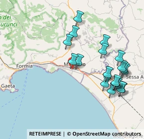 Mappa Traversa M. Mallozzi, 04028 Minturno LT, Italia (8.835)