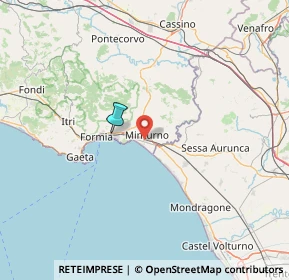 Mappa Traversa M. Mallozzi, 04028 Minturno LT, Italia (50.616)