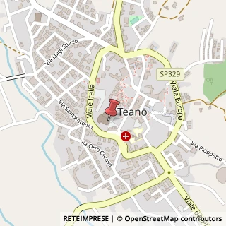 Mappa Piazza del Duomo, 1, 81057 Teano, Caserta (Campania)