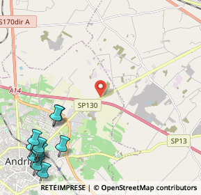 Mappa S. P. 130 Andria - Trani KM 3.700, 76125 Trani BT, Italia (3.54818)