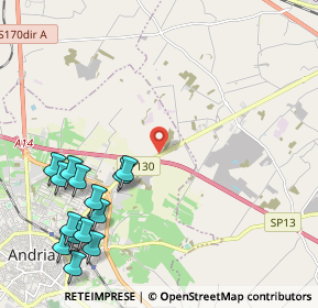 Mappa S. P. 130 Andria - Trani KM 3.700, 76125 Trani BT, Italia (2.91643)