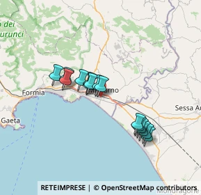 Mappa Via Michele Mallozzi, 04028 Minturno LT, Italia (5.99867)