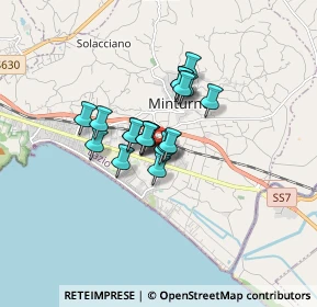 Mappa Via Michele Mallozzi, 04028 Minturno LT, Italia (1.055)