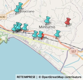 Mappa Via Michele Mallozzi, 04028 Minturno LT, Italia (2.26385)