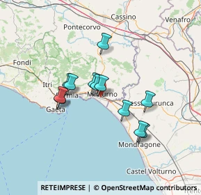 Mappa Via Michele Mallozzi, 04028 Minturno LT, Italia (11.45167)
