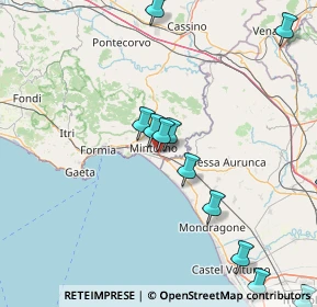 Mappa Via Torello, 04026 Minturno LT, Italia (23.46643)