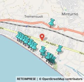 Mappa Via San Reparata, 04028 Minturno LT, Italia (0.964)