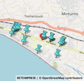 Mappa Via San Reparata, 04028 Minturno LT, Italia (0.917)