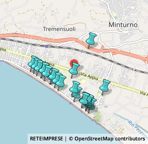 Mappa Via San Reparata, 04028 Minturno LT, Italia (0.9095)