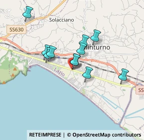 Mappa Via San Reparata, 04028 Minturno LT, Italia (1.48909)