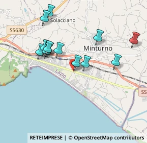 Mappa Via San Reparata, 04028 Minturno LT, Italia (1.94462)