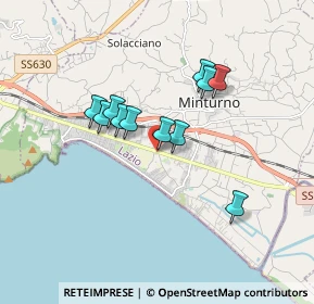 Mappa Via San Reparata, 04028 Minturno LT, Italia (1.44818)