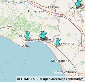 Mappa Via San Reparata, 04028 Minturno LT, Italia (28.29357)