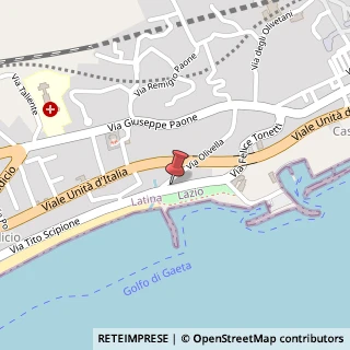 Mappa Via Caposele, 1, 04023 Formia, Latina (Lazio)