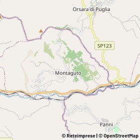 Mappa Montaguto