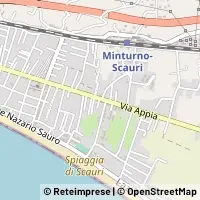 Kaart Minturno