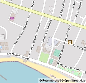 Mappa Traversa Pimpinella, 04028 Minturno LT, Italia (0.15385)