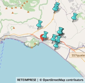 Mappa Traversa Pimpinella, 04028 Minturno LT, Italia (3.57818)