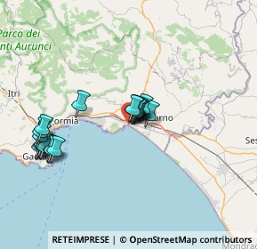 Mappa Traversa Pimpinella, 04028 Minturno LT, Italia (7.3265)