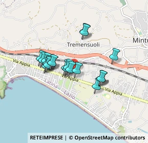 Mappa Via V. Parisi, 04028 Minturno LT, Italia (0.702)