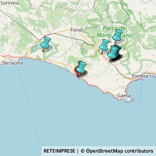 Mappa Via del Porto, 04029 Sperlonga LT, Italia (7.33067)
