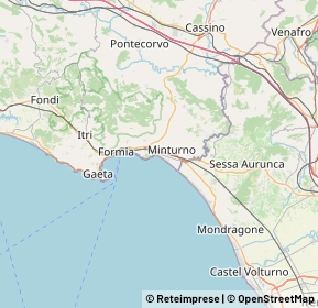 Mappa 04028 Minturno LT, Italia (16.8)