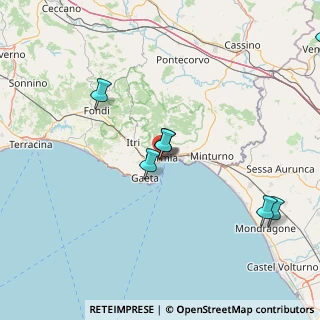 Mappa Via Portuense, 04023 Formia LT, Italia (45.12526)