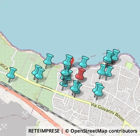 Mappa Via Umberto Paternostro, 76011 Bisceglie BT, Italia (0.43043)