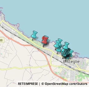 Mappa Via Umberto Paternostro, 76011 Bisceglie BT, Italia (1.775)