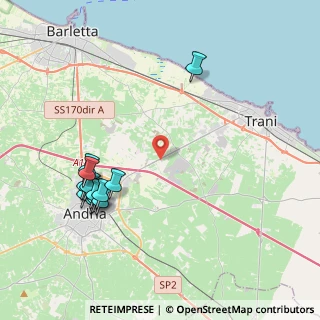 Mappa S.P. 130 Andria-Trani Km 5.500, 76125 Trani BT, Italia (4.80583)