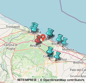 Mappa Sp.168 km.8 UNICA SEDE, 76125 Trani BT, Italia (10.3055)