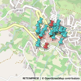 Mappa Via Piccirilli Marzio, 82034 Guardia Sanframondi BN, Italia (0.2)