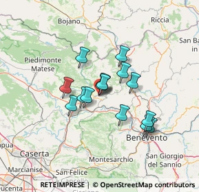 Mappa Via Piccirilli Marzio, 82034 Guardia Sanframondi BN, Italia (10.24667)