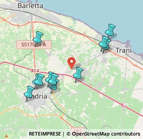 Mappa Km. 5.500, 76125 Trani BT, Italia (4.22364)