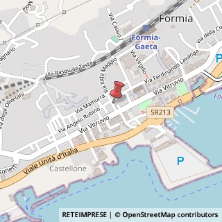 Mappa Via Nerva, 18, 04023 Formia, Latina (Lazio)