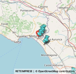 Mappa Via Parchi Ausente, 04020 Santi Cosma e Damiano LT, Italia (20.84143)