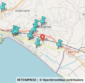 Mappa Via Don Guido Loce, 04026 Minturno LT, Italia (2.07909)