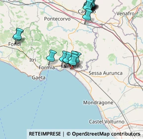 Mappa Via Don Guido Loce, 04026 Minturno LT, Italia (18.8685)