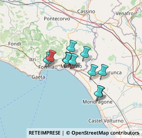 Mappa Via Don Guido Loce, 04026 Minturno LT, Italia (9.54818)