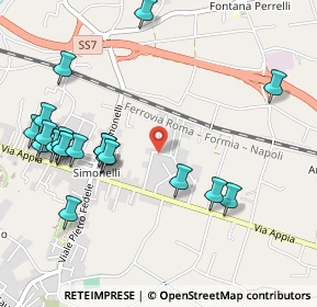 Mappa Via Don Guido Loce, 04026 Minturno LT, Italia (0.6365)