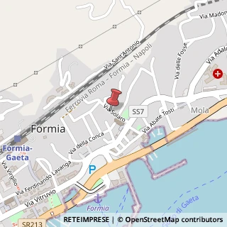 Mappa Via solaro 27, 04023 Formia, Latina (Lazio)