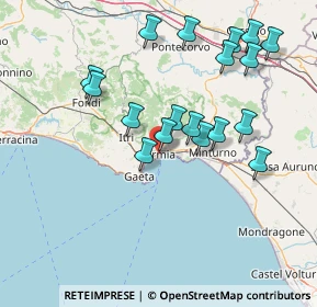 Mappa Via Acquedotto Romano, 04023 Formia LT, Italia (15.95778)