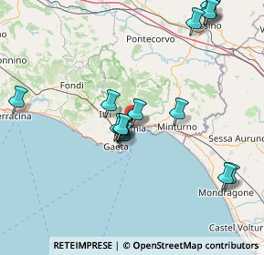 Mappa Via Acquedotto Romano, 04023 Formia LT, Italia (17.89938)