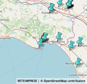 Mappa Via Acquedotto Romano, 04023 Formia LT, Italia (22.35105)