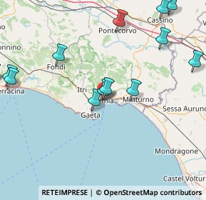 Mappa Via Acquedotto Romano, 04023 Formia LT, Italia (28.438)
