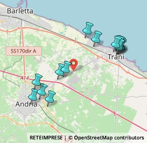 Mappa Km. 4.200, 76125 Trani BT, Italia (4.57533)